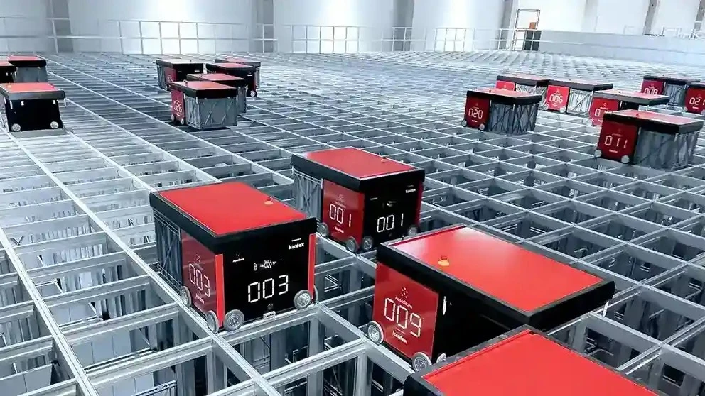 에스코프 autostore 초평탄 바닥 시공