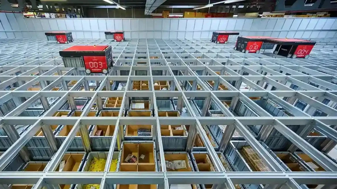 에스코프 autostore 초평탄 바닥 시공